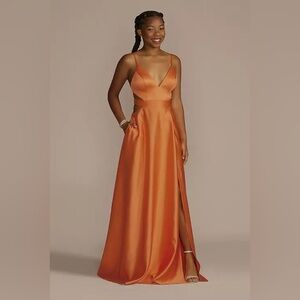 Orange Prom Dress
